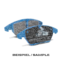 EBC Front Brake Pad Set BlueStuff - BMW/ Ford/ Ginetta/...
