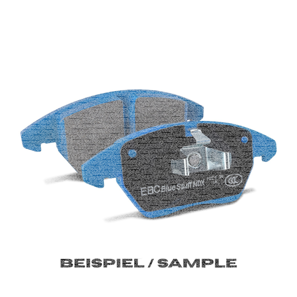 EBC Rear Brake Pad Set BlueStuff - Lamborghini/ Ac/ Alfa Romeo/ BMW/ Ferrari/ Maserati/ Monteverdi/ Nsu/ Tatra Models