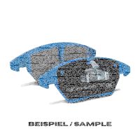 EBC Front Brake Pad Set BlueStuff - Nissan Models
