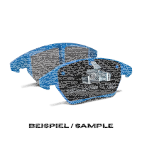 EBC Rear Brake Pad Set BlueStuff - Lotus/ Opel/...