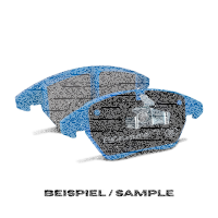 EBC Front Brake Pad Set BlueStuff NDX - Citroen/ Peugeot...