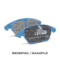 EBC Front Brake Pad Set BlueStuff - Citroen/ Mitsubishi/...