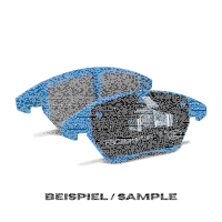 EBC Bremsbeläge Set BlueStuff vorn - Subaru Modelle