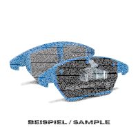 EBC Bremsbeläge Set BlueStuff vorn - Mazda Modelle