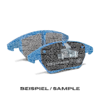 EBC Front Brake Pad Set BlueStuff - Mazda Models