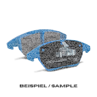EBC Front Brake Pad Set BlueStuff - BMW/ Lamborghini/...