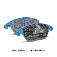 EBC Front Brake Pad Set BlueStuff - Seat Models