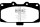 EBC Front Brake Pad Set BlueStuff - Mitsubishi/ Nissan// Subaru/ Toyota Models