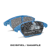 EBC Front Brake Pad Set BlueStuff - BMW/ Wiesmann Models