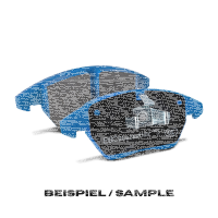 EBC Front Brake Pad Set BlueStuff - Honda Models
