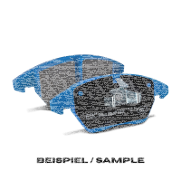 EBC Bremsbeläge Set BlueStuff hinten - BMW Modelle