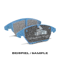 EBC Front Brake Pad Set BlueStuff - Audi/ Porsche/ VW Models