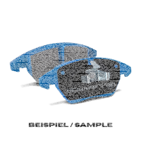 EBC Bremsbeläge Set BlueStuff hinten - Audi/ Porsche/ VW Modelle