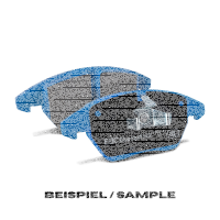 EBC Front Brake Pad Set BlueStuff - BMW Models