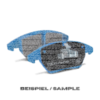 EBC Bremsbeläge Set BlueStuff hinten - Audi/ Seat/ Skoda/ VW Modelle
