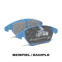 EBC Front Brake Pad Set BlueStuff - Porsche/ VW/ Wiesmann...