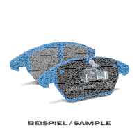 EBC Bremsbeläge Set BlueStuff vorn - Honda Modelle