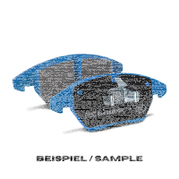 EBC Rear Brake Pad Set BlueStuff - Subaru/ Toyota Models