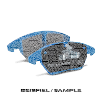 EBC Rear Brake Pad Set BlueStuff - BMW Models