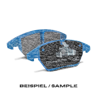 EBC Front Brake Pad Set BlueStuff - Lexus/ Mitsubishi/...