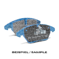 EBC Front Brake Pad Set BlueStuff NDX - Mazda Models