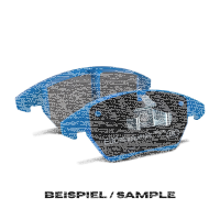 EBC Front Brake Pad Set BlueStuff - Mazda Models