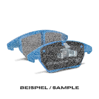 EBC Bremsbeläge Set BlueStuff hinten - Cadillac/...