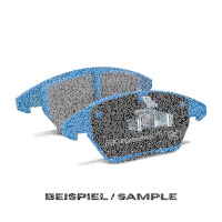 EBC Bremsbeläge Set BlueStuff hinten - BMW Modelle