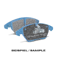 EBC Front Brake Pad Set BlueStuff - BMW Models