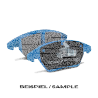 EBC Front Brake Pad Set BlueStuff NDX - Abarth/ Alfa...