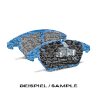 EBC Rear Brake Pad Set BlueStuff - BMW Models