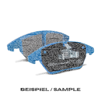 EBC Front Brake Pad Set BlueStuff - BMW Models