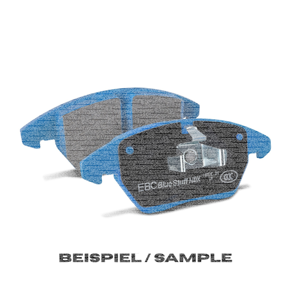 EBC Bremsbeläge Set BlueStuff hinten - Porsche/ VW Modelle