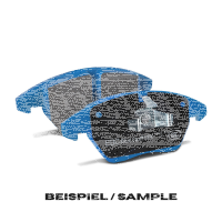 EBC Rear Brake Pad Set BlueStuff - Porsche/ VW Models