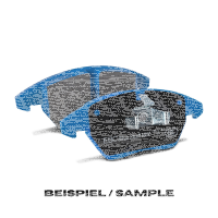 EBC Front Brake Pad Set BlueStuff - Jaguar/ Mitsubishi/...