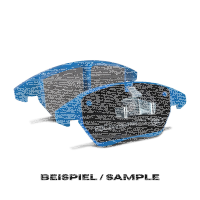 EBC Bremsbeläge Set BlueStuff hinten - Jaguar/...
