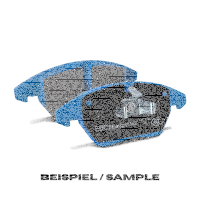 EBC Bremsbeläge Set BlueStuff vorn - Porsche Modelle