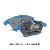 EBC Front Brake Pad Set BlueStuff - Audi/ Porsche Models