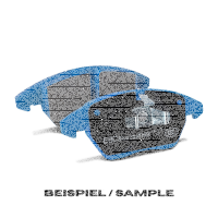 EBC Bremsbeläge Set BlueStuff hinten - Audi/ Cupra/ Seat/ Skoda/ VW Modelle