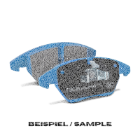 EBC Front Brake Pad Set BlueStuff - Jaguar Models