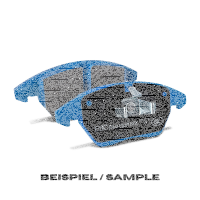 EBC Front Brake Pad Set BlueStuff - Porsche Models