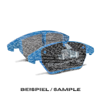 EBC Front Brake Pad Set BlueStuff - Audi Models