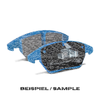 EBC Bremsbeläge Set BlueStuff hinten - Subaru Modelle