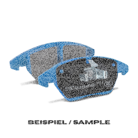 EBC Front Brake Pad Set BlueStuff - Fiat/ Mazda Models