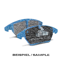 EBC Bremsbeläge Set BlueStuff hinten - Bmw/ Rolls Royce Modelle