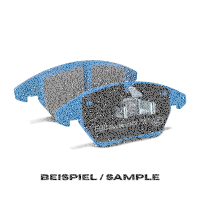 EBC Bremsbeläge Set BlueStuff vorn - Ford Modelle
