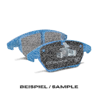 EBC Bremsbeläge Set BlueStuff hinten - Alpine Modelle