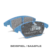 EBC Rear Brake Pad Set BlueStuff NDX - Porsche Models