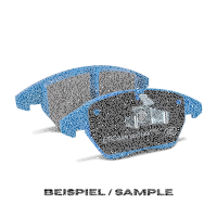 EBC Bremsbeläge Set BlueStuff vorn - Mercedes Modelle