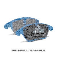 EBC Bremsbeläge Set BlueStuff hinten - Audi/ VW Modelle